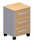 Тумба выкатная (три ящика)
