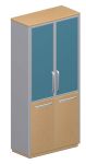 Шкаф высокий комби