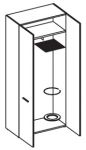Шкаф-гардероб высокий