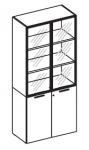 Шкаф комбинированный высокий широкий