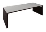 Стол руководителя со стеклянной столешницей