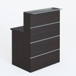 Модуль прямой со стеклянной полкой