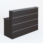 Модуль прямой со стеклянной полкой