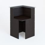 Модуль прямой угловой 90 градусов со стеклянной полкой