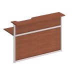 Модуль ресепшен прямой 1600 с вырезом правый ( без опор)