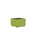 Стол журнальный угловой со стеклом