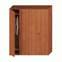 Шкаф комбинированный высокий (одежда + закрытый) Престиж Исп.59