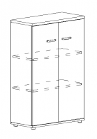 Шкаф средний закрытый A4 А4 9364 БП