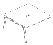 Секция стола для переговоров с каркасом TRE A4 А4 Б3 131-1 БП