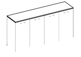 Топ для 4-х дверного шкафа