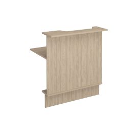 Модуль прямой с вырезом левый