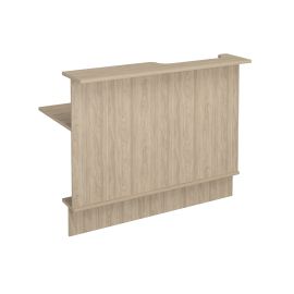 Модуль прямой с вырезом левый