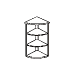 Стойка-ресепшен угловая Orgspace