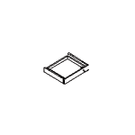 Подвесной ящик с замком